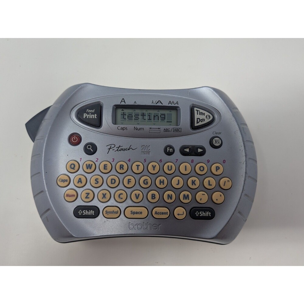 Brother P-Touch PT-70 Handheld Label Maker QWERTY LCD Thermal Tested